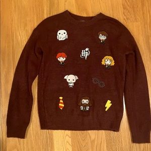 Harry Potter Cartoon Sweater
